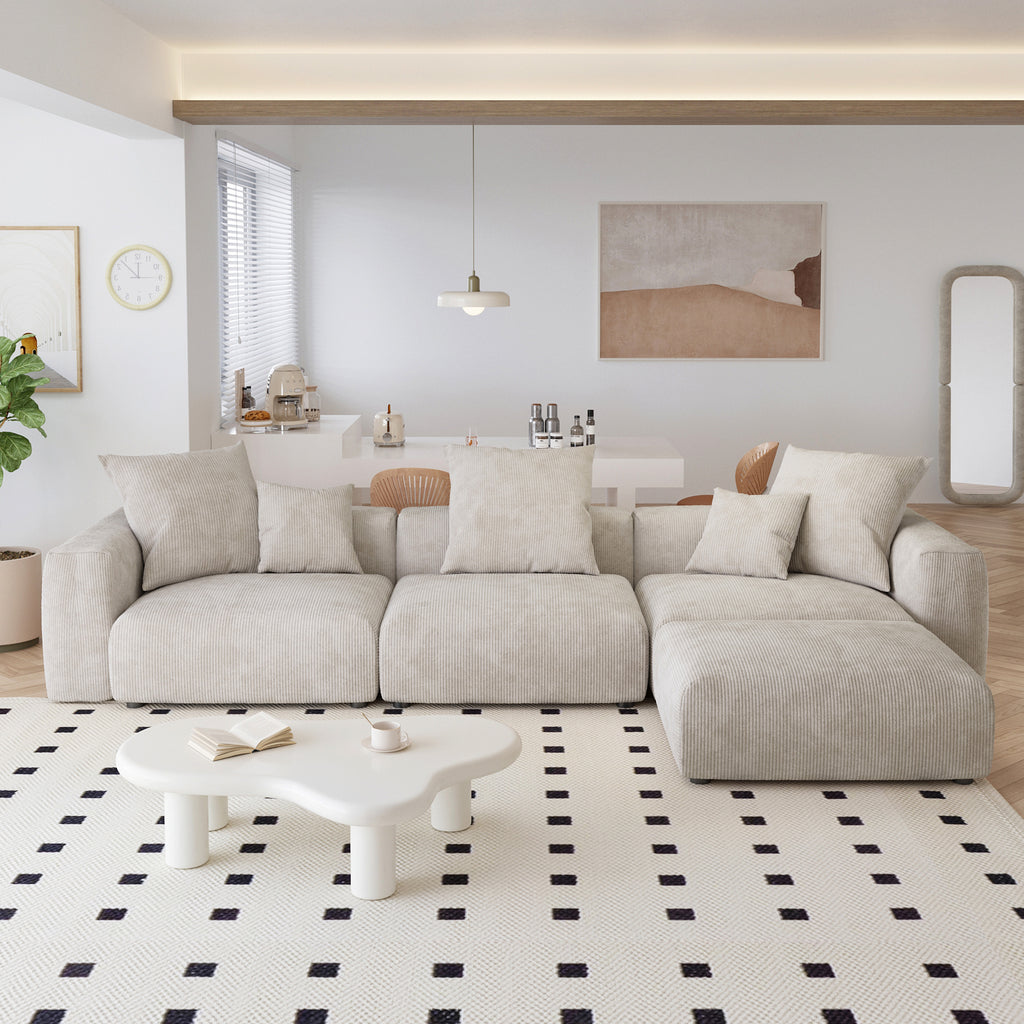 Canapé d'angle réversible "Collection Épurée"